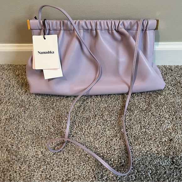 Nanushka Lavender Women's Clutch/Shoulder Bag - Picture 2 of 5